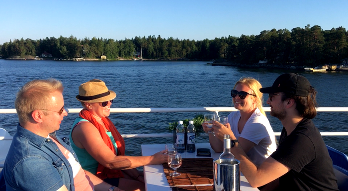 Laivaristeilyllä Helsingin saaristossa, m/s Doris, Villinki, Helsinki