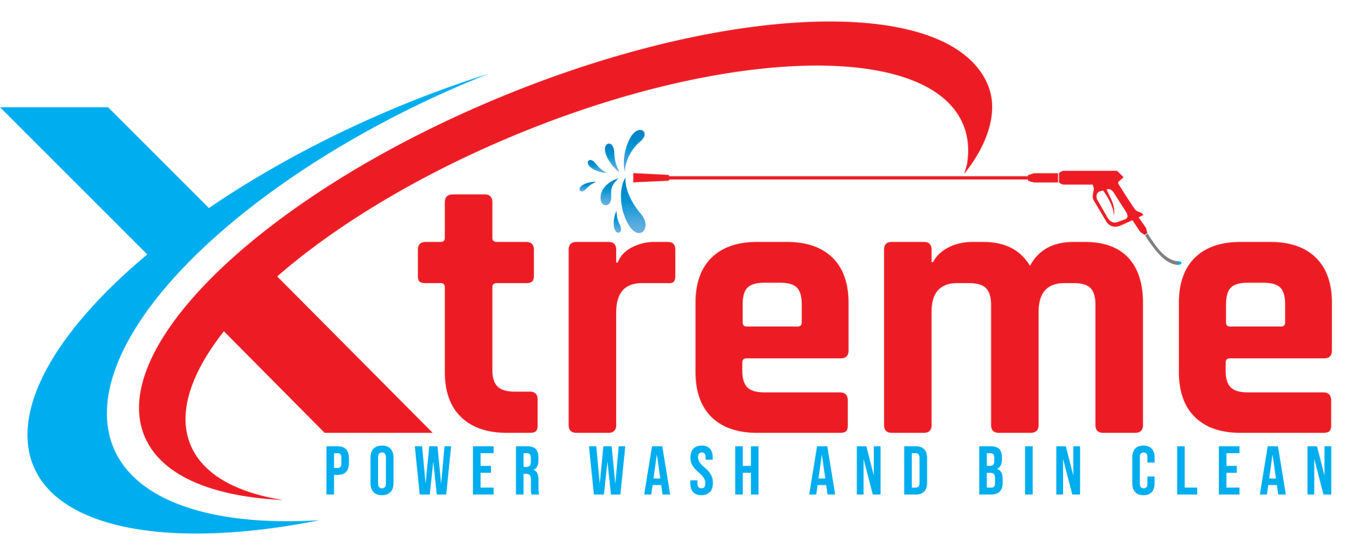 The logo for xtreme power wash and bin clean