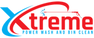 The logo for xtreme power wash and bin clean