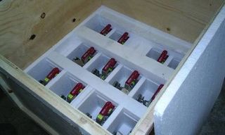 shipping boxes