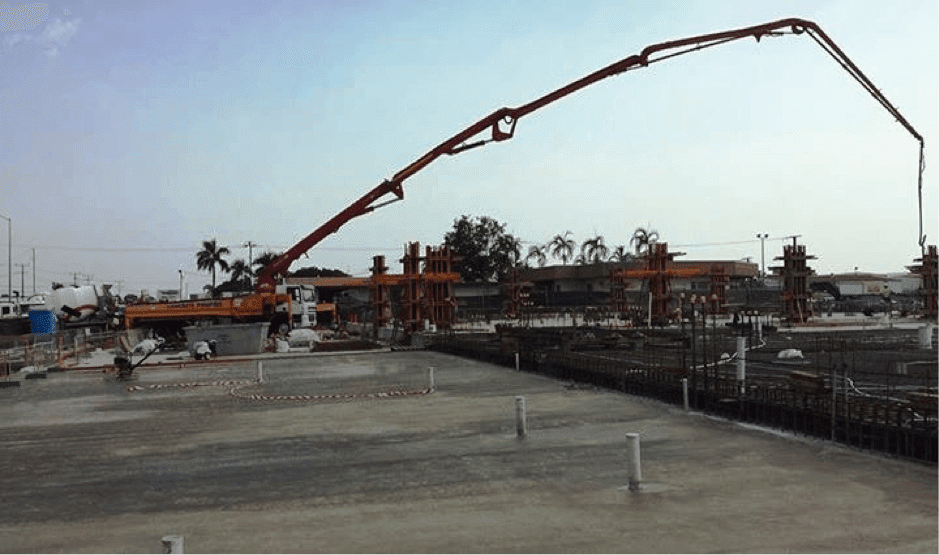 Construction Site — Concrete Pumping in Berrimah, NT