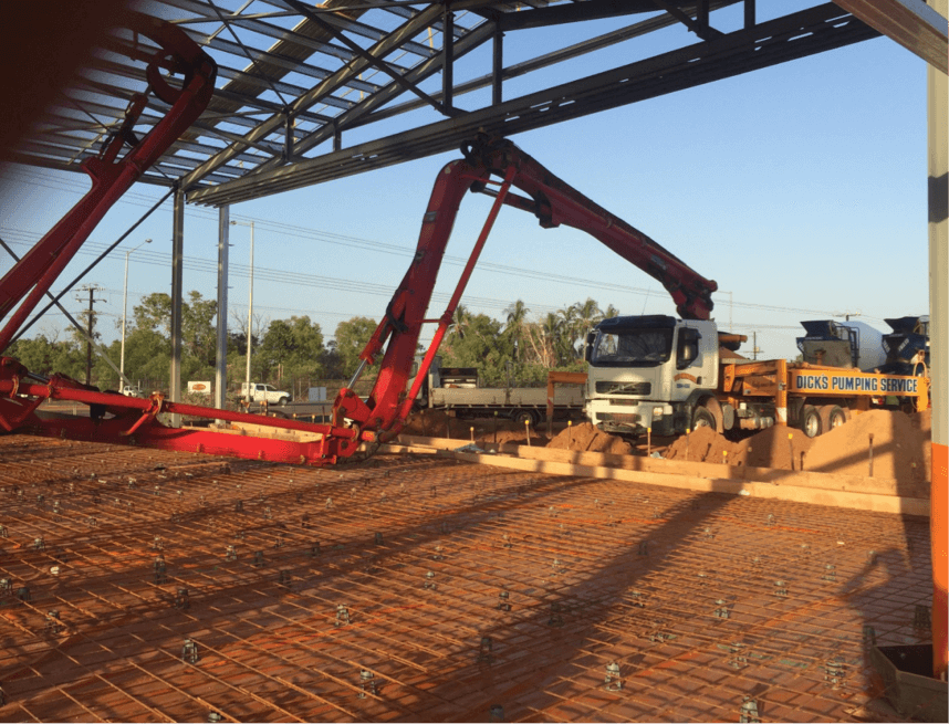Pumping Truck — Concrete Pumping in Berrimah, NT