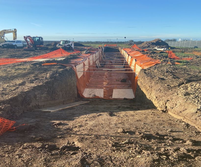 Construction Site In Progress — Concrete Pumping in Berrimah, NT