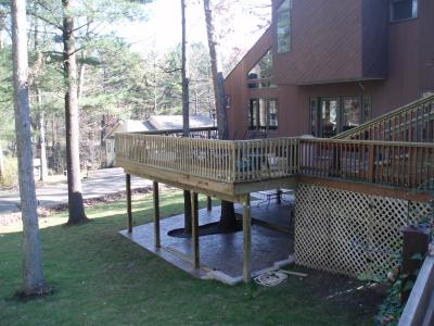 Two level renovatino with updated windows in State College, PA