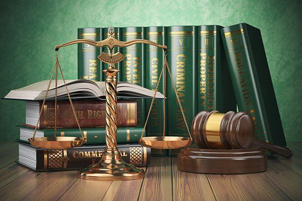 Gold Scales of Justice, Gavel and Books — South Hill, VA — Harris, Matthews & Crowder, P.C. Gold Scales of Justice, Gavel and Books — South Hill, VA — Harris, Matthews & Crowder, P.C.