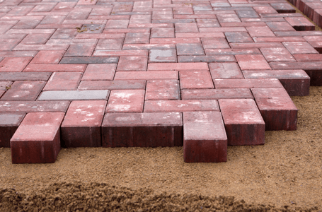 Block paving