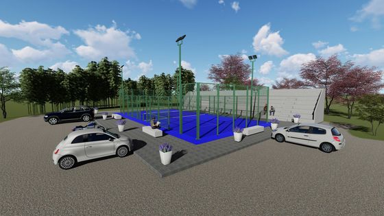 Trattamento protettivo recinzione padel