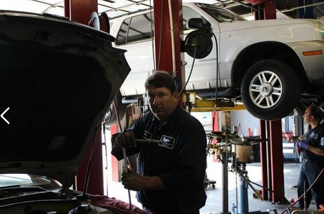 Our rebuilder in the process of a transmission rebuild in High Point, NC