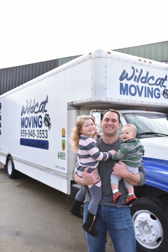 Wildcat Owner — Man and her Children in Lexington, KY