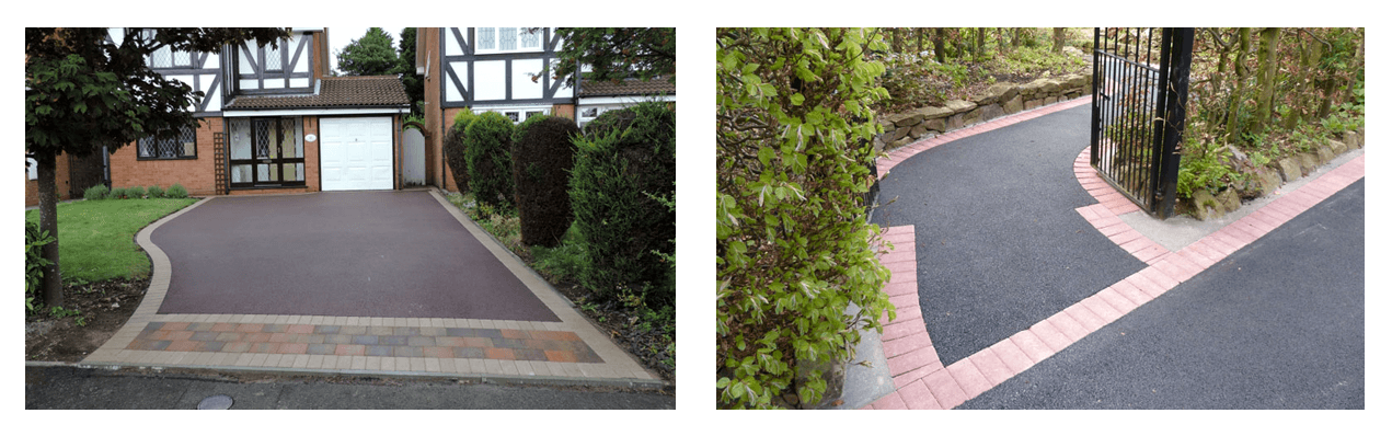 driveway laying