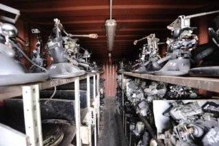 deposito componenti meccaniche auto