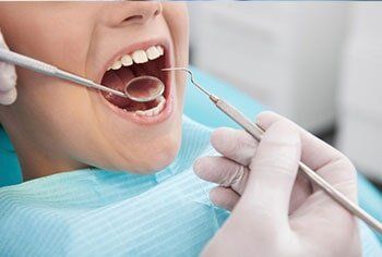 Patient getting teeth checked - Exams and cleaning in Chesnee, SC Patient getting teeth checked - Exams and cleaning in Chesnee, SC