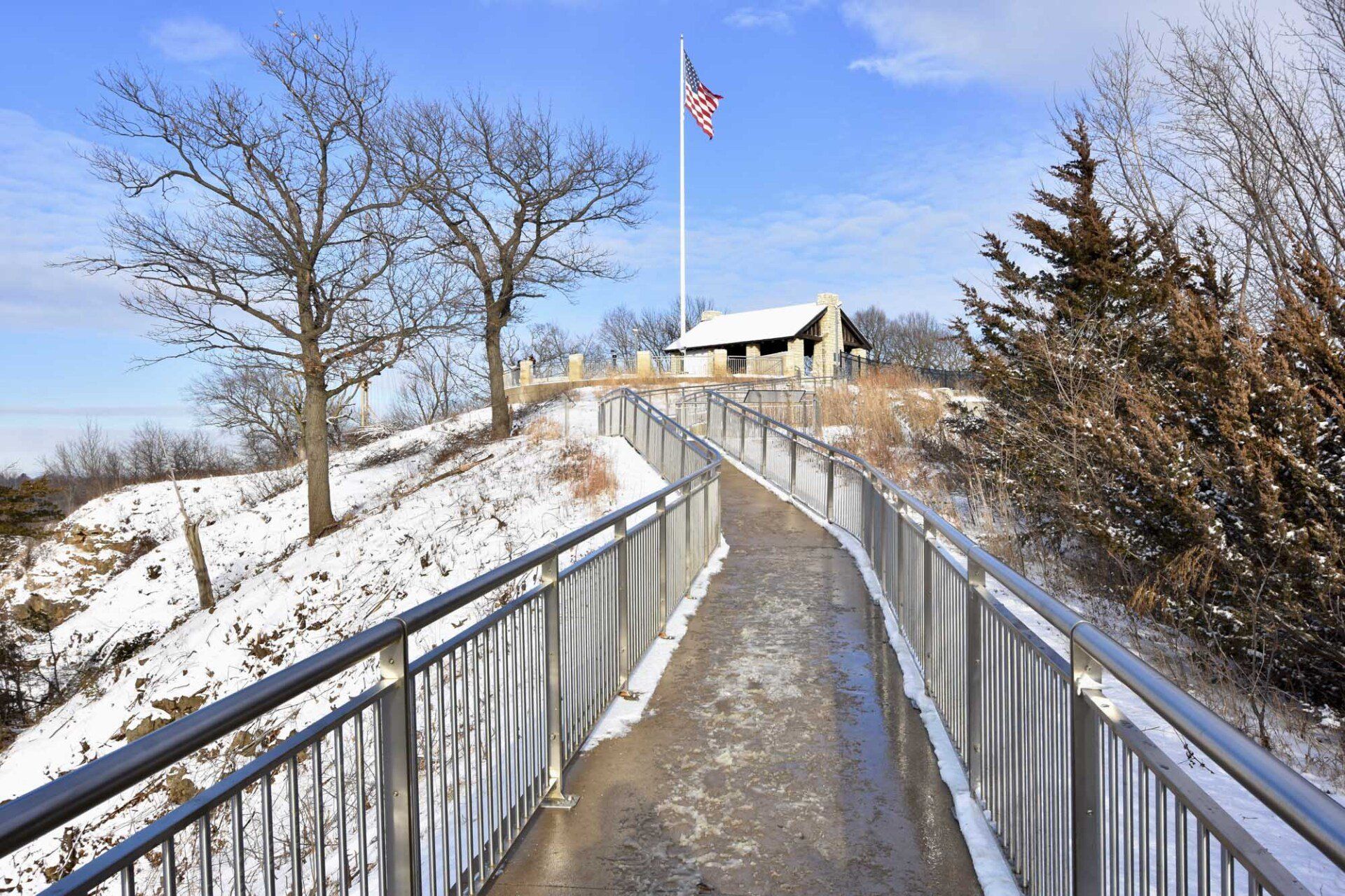 Outdoor walkway