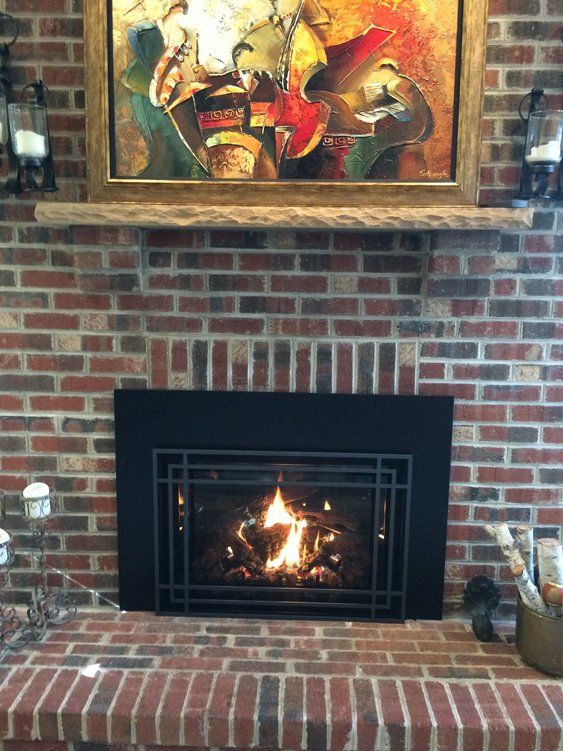 photo for chimney hearth