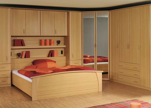 Taylor's Furniture Store showroom with bed