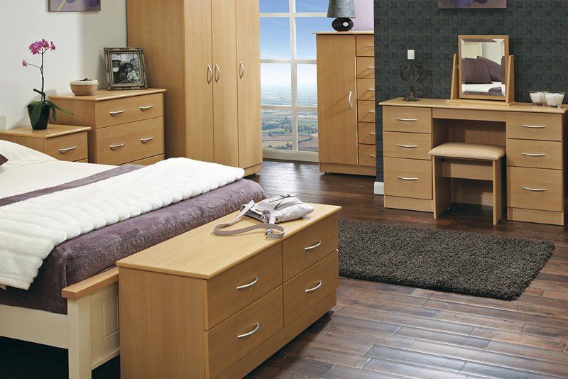 Bedside tables in Taylor’s Furniture Stores