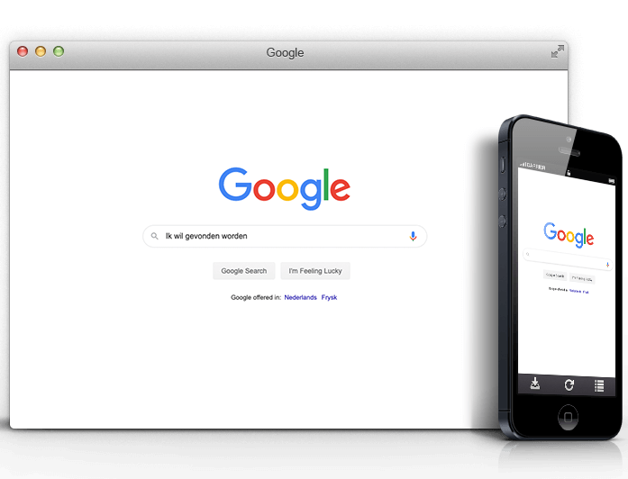 Google zoekmachine
