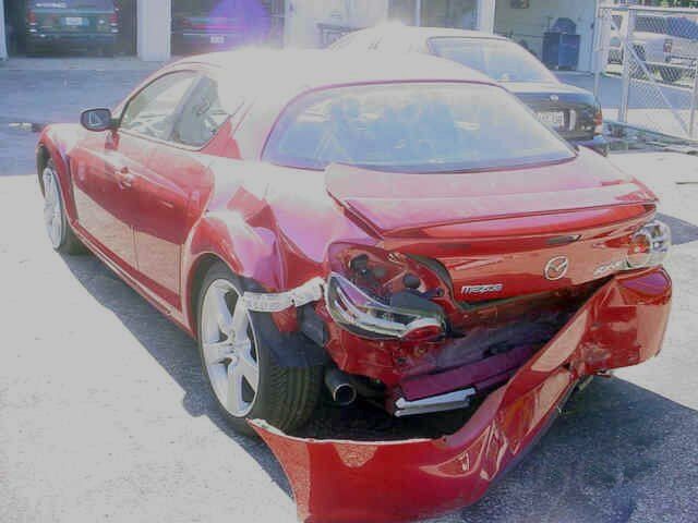 auto tech — Damaged Rear Bumper in Louisville, KY