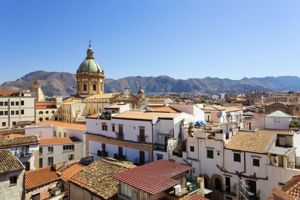 Photo panoramique de Palerme