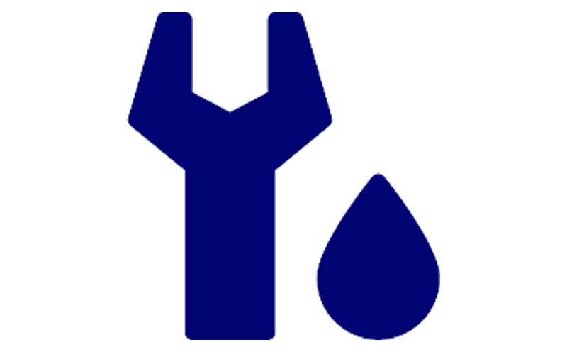 tool with water drop icon