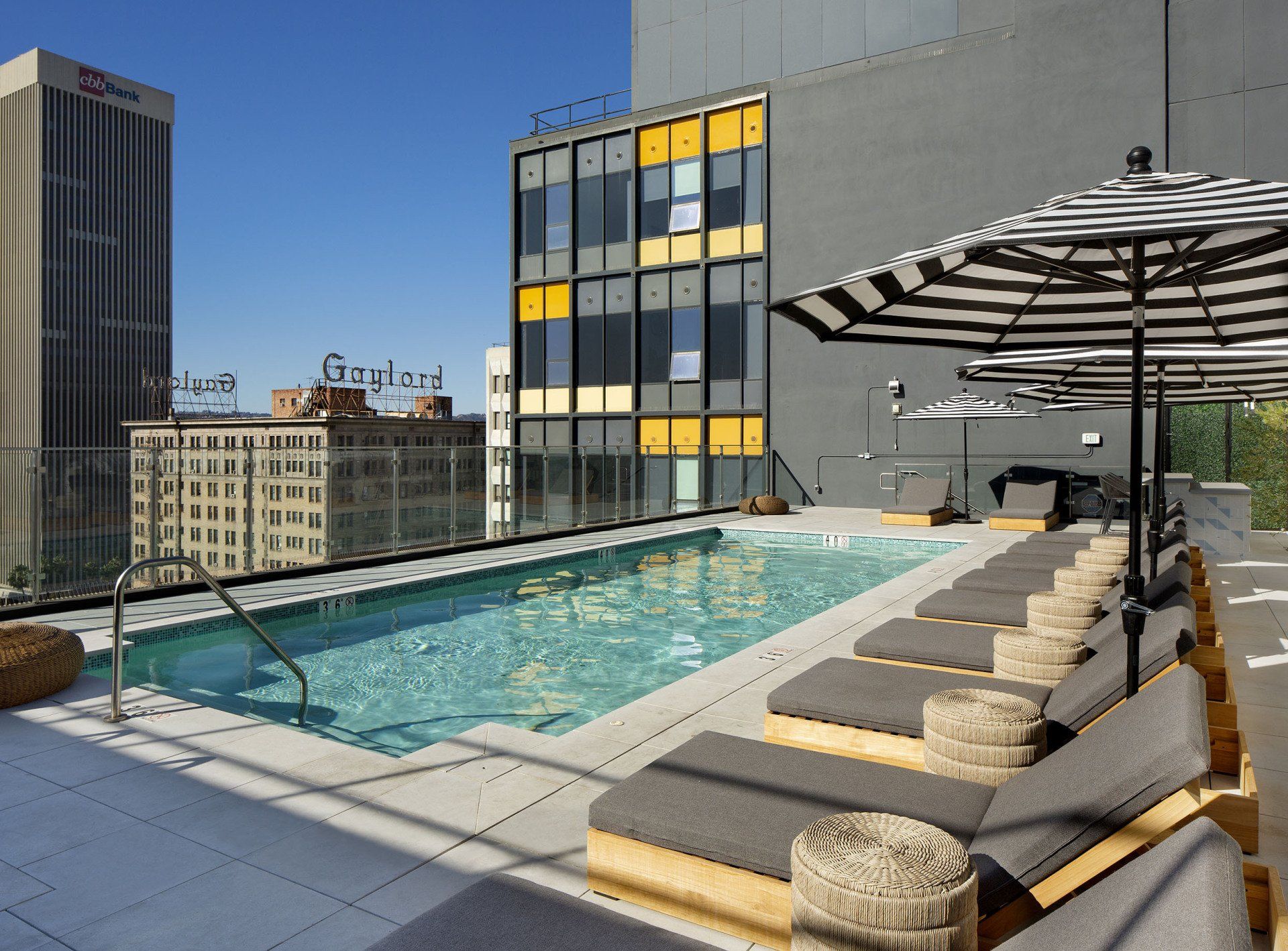 10th Floor Pool Deck at Crosby