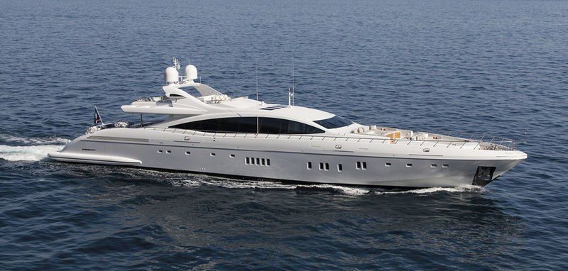 Stock photo of the superyacht Apricity.