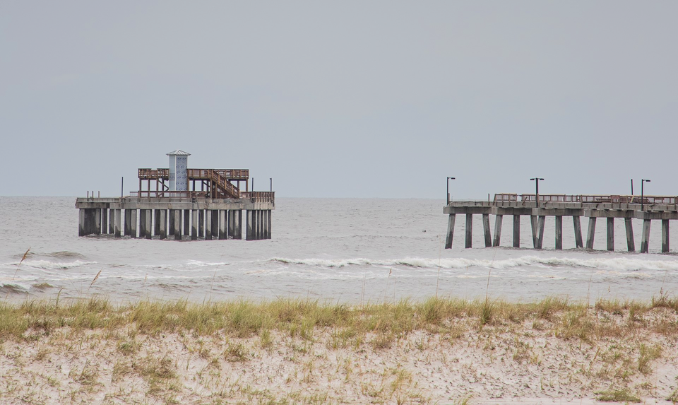 Gulf State Park Pier Damage