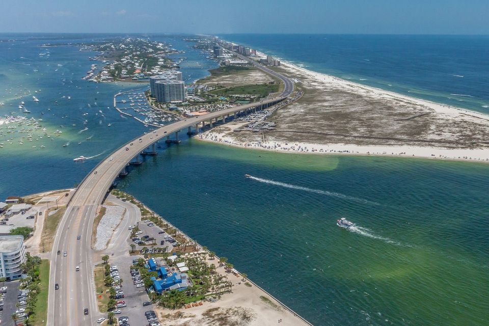Perdido Pass Bridge in Orange Beach Alabama