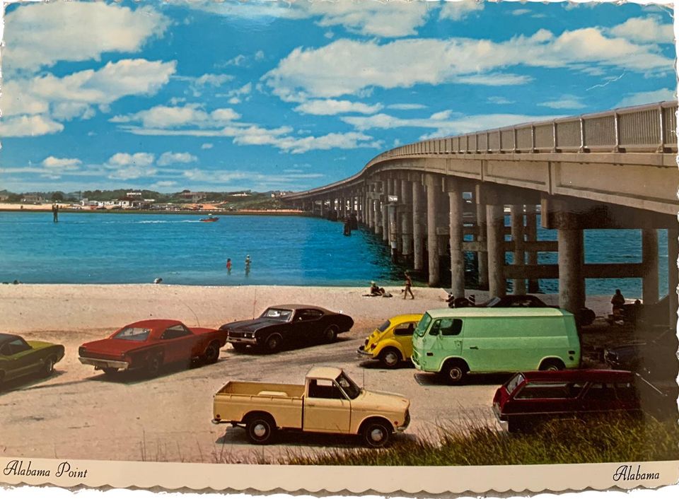 Perdido Pass Bridge in the late 1960s