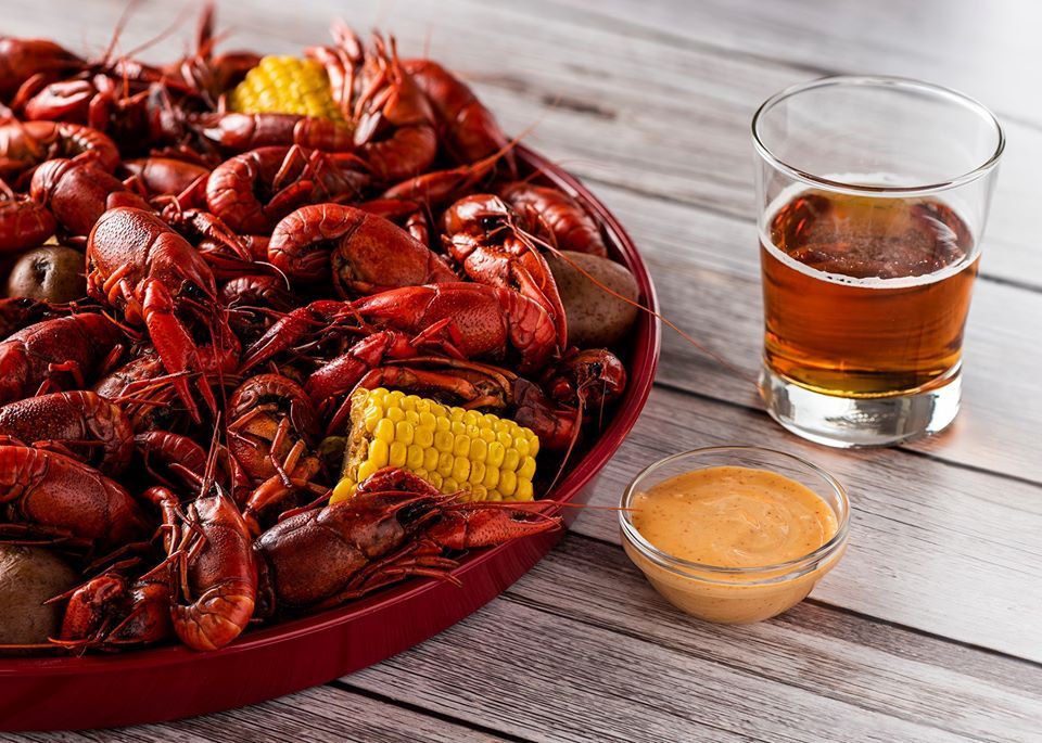 Crawfish from Rouses Market in Orange Beach, Alabama.