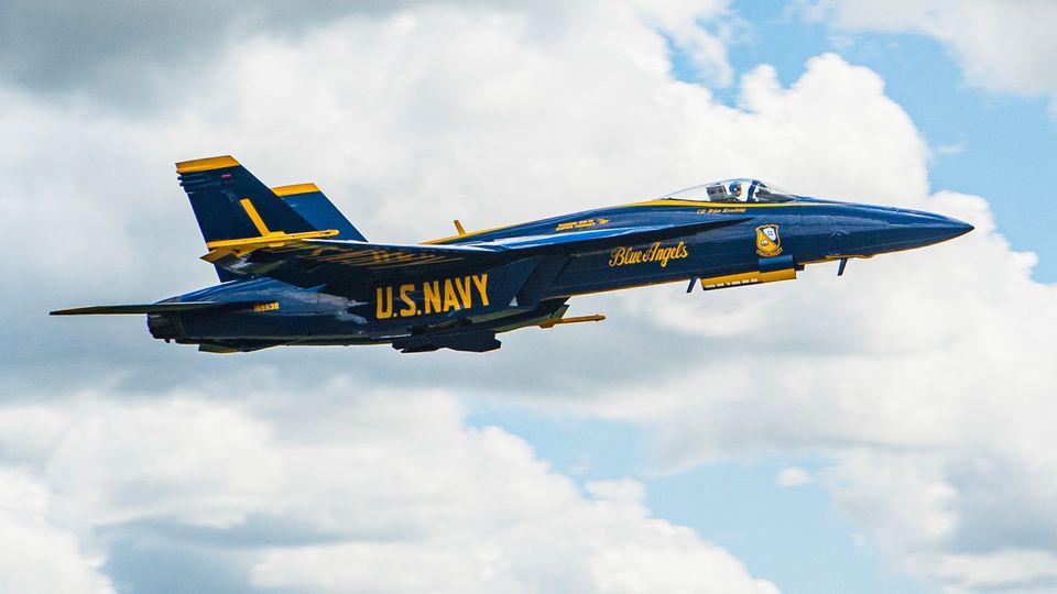 July 27, 2020 First Blue Angels Super Hornet