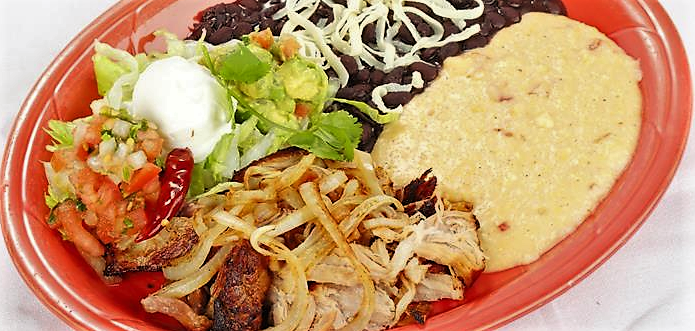 One of many tasty dishes at Cactus Cantina in Orange Beach, Alabama.