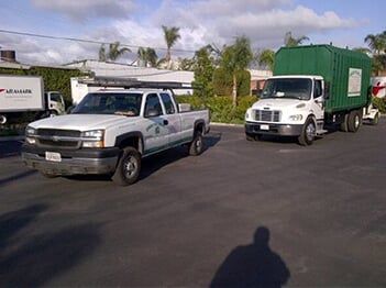 Tree Truck — Tree Trimming in Los Angeles, CA Tree Truck — Tree Trimming in Los Angeles, CA