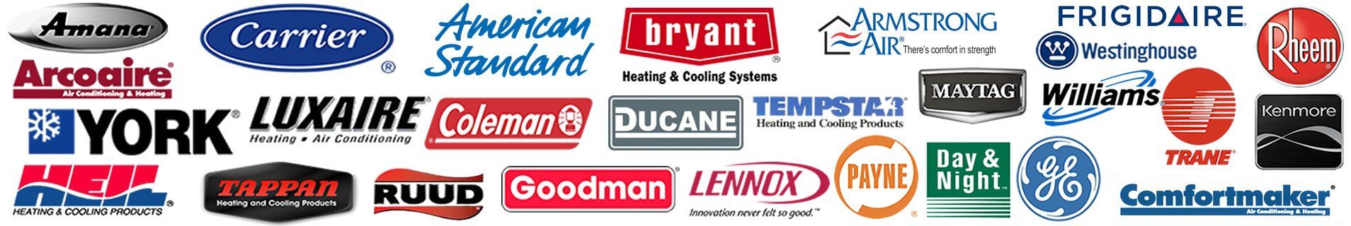 air conditioner brands and logos