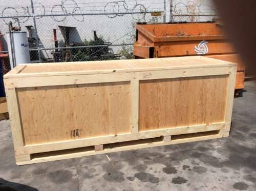 Rectangle Crate — Gardena, CA — Quality Packing & Crating
