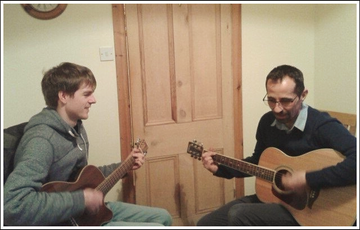 An experienced guitar tutor