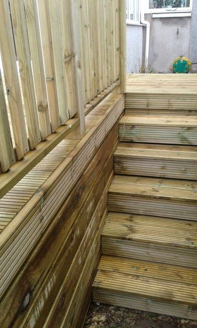 Timber decking 
