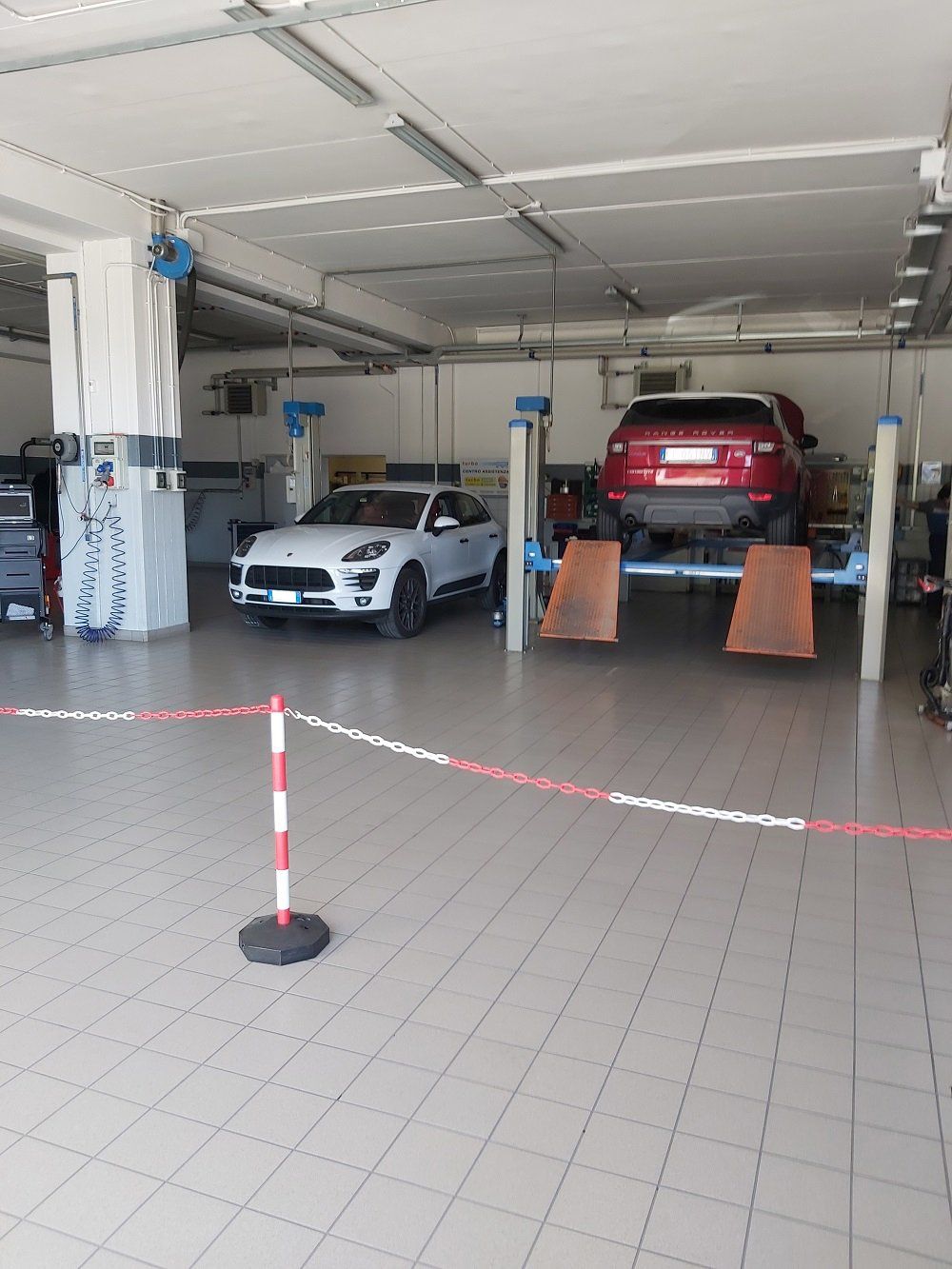 ponte manutenzione land rover