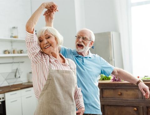 Smiling Senior Couple — Cañon City, CO —Commstar Alarms Smiling Senior Couple — Cañon City, CO —Commstar Alarms