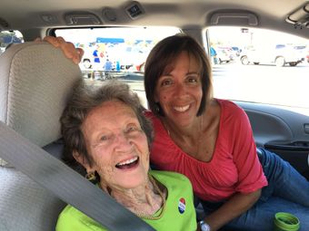 Home Care Wilmington Client and Caregiver