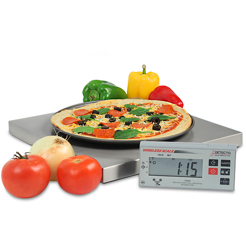 Pz Series Wireless Digital — Detecto’s Pz Series Wireless Ingredient Scales In Crestwood, Il