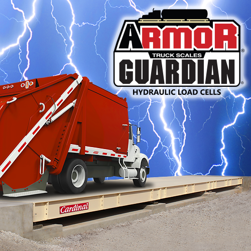 Scale — ARMOR Steel Deck Truck Scales with Guardian Hydraulic Load Cells in Crestwood, Il