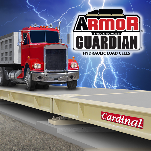 24-Hour Emergency Scale Services — ARMOR Concrete Deck Truck Scales with Guardian Hydraulic Load Cells in Crestwood, Il