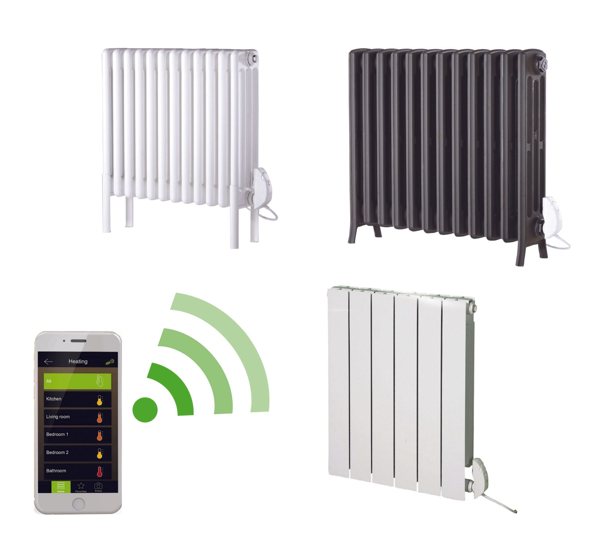 APP-Solute Control - Control electric radiators remotely using an app on your phone. APP-Solute Control - Control electric radiators remotely using an app on your phone.