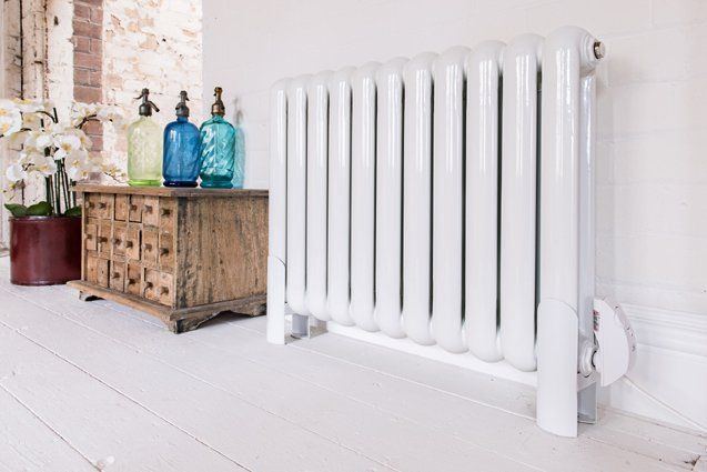 Electric Pod radiator in white Electric Pod radiator in white