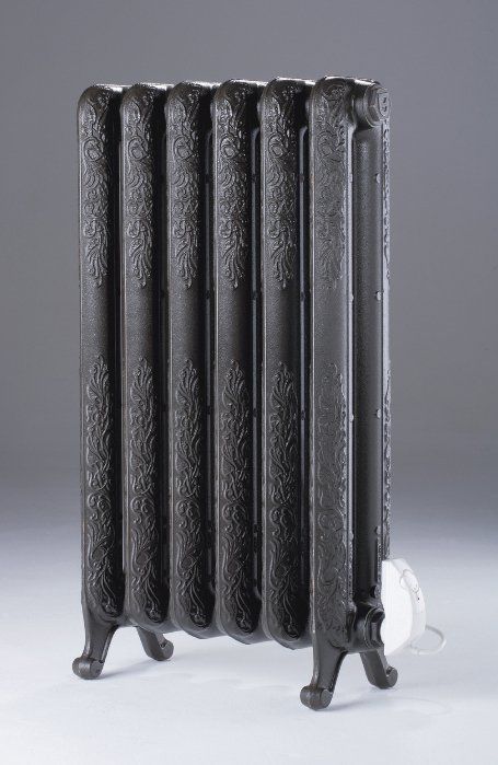 Burlington ornate electric cast iron radiator Burlington ornate electric cast iron radiator