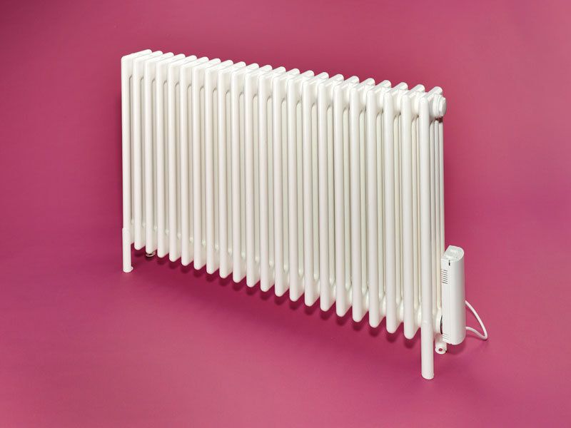 Electric Classic radiator in white Electric Classic radiator in white