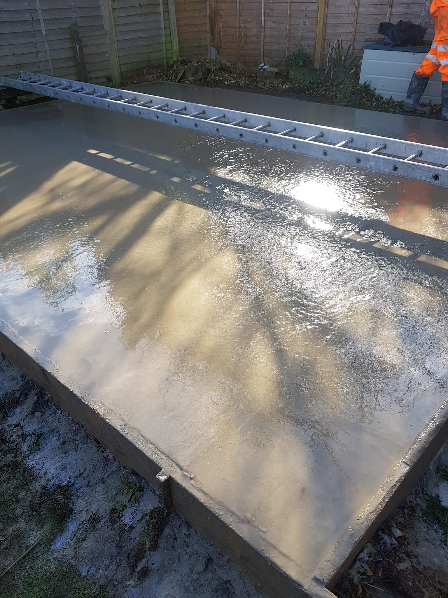 Tippercrete concrete ground foundation