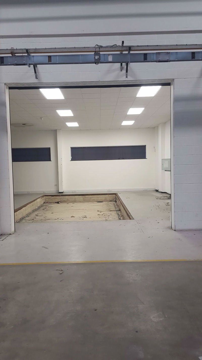 concrete interior