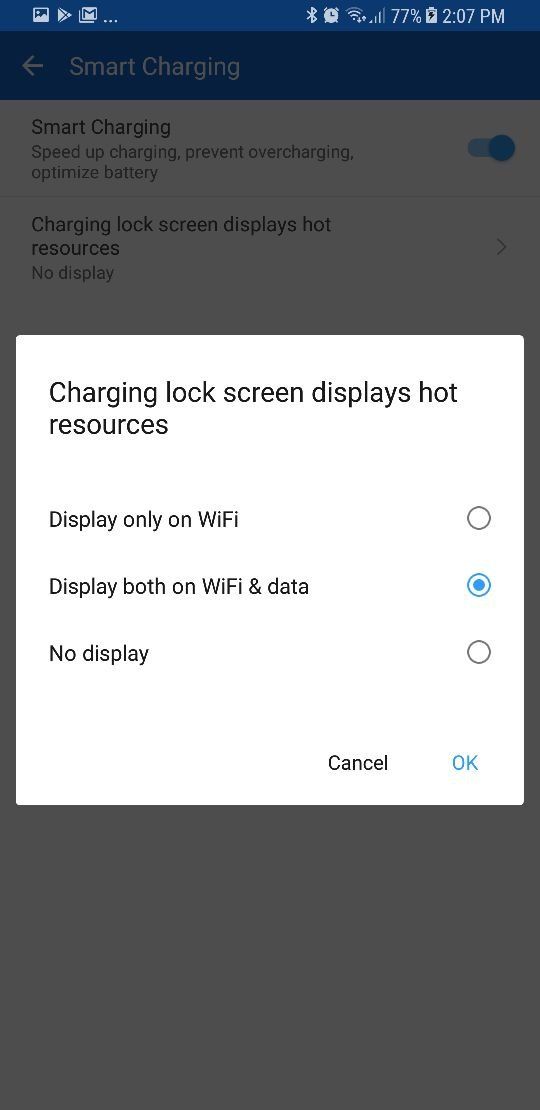 Setting awal akan menguras kuota internet data seluler anda untuk menampilkan iklan